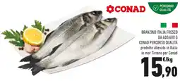 Conad Branzino italia fresco conad percorso qualità offerta
