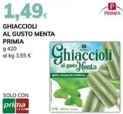 Basko Ghiaccioli al gusto menta PRIMIA offerta