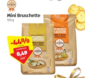 ALDI La Cesta Mini Bruschette 150g offerta