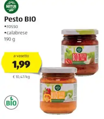 Natur Pesto BIO 190g