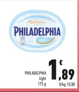 Conad PHILADELPHIA light offerta