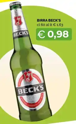 Mercatò Birra BECK'S offerta