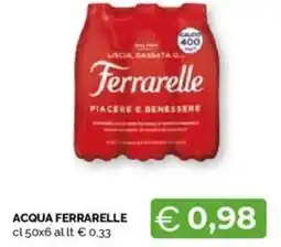 Mercatò Acqua FERRARELLE offerta