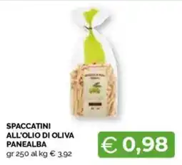 Mercatò Spaccatini all'olio di oliva PANEALBA offerta