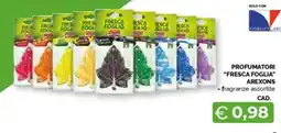 Mercatò Profumatori "fresca foglia" AREXONS offerta