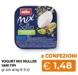 Mercatò Yogurt mix muller vari tipi offerta