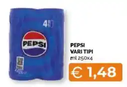 Pepsi vari tipi