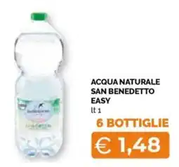 Mercatò Acqua naturale san benedetto easy offerta