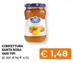 Mercatò Confettura santa rosa vari tipi offerta