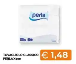Mercatò Tovagliolo classico PERLA X100 offerta