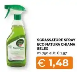 Mercatò Sgrassatore spray eco natura chiama SELEX offerta