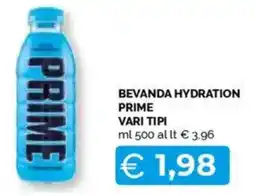 Mercatò Bevanda hydration prime vari tipi offerta