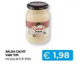 Mercatò Salsa calve vari tipi offerta