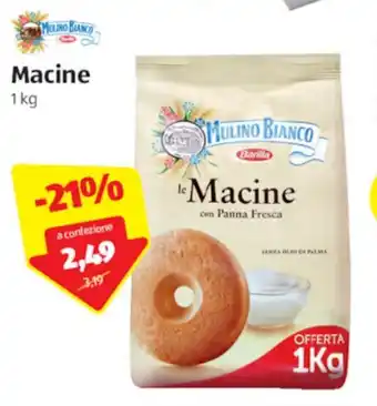 ALDI Mulino Bianco Macine 1kg offerta