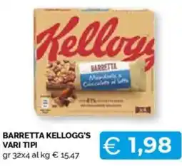 Mercatò Barretta kellogg's vari tipi offerta