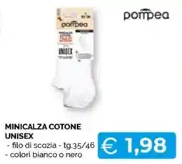 Mercatò Pompea minicalza cotone unisex offerta