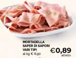 Mercatò Mortadella saper di sapori vari tipi offerta