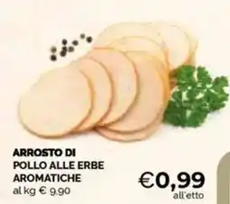 Mercatò Arrosto di pollo alle erbe offerta