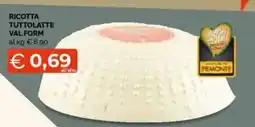Mercatò Ricotta tuttolatte val form offerta