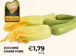 Mercatò Zucchine chiare fiore offerta