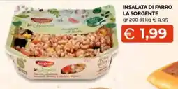 Mercatò Insalata di farro LA SORGENTE offerta