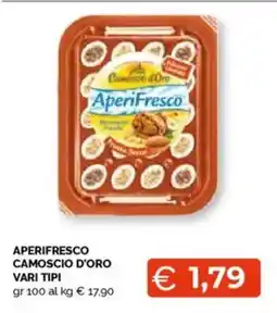 Mercatò Aperifresco camoscio d'oro vari tipi offerta