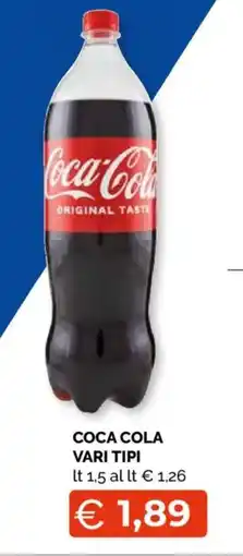 Mercatò Coca cola vari tipi offerta