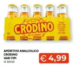 Mercatò Aperitivo analcolico crodino vari tipi offerta