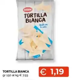 Mercatò Tortilla bianca SELEX offerta