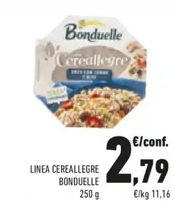 Conad Linea cereallegre Bonduelle offerta