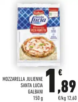 Conad Mozzarella julienne SANTA LUCIA GALBANI offerta