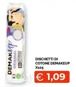 Mercatò Dischetti di cotone DEMAKEUP x105 offerta
