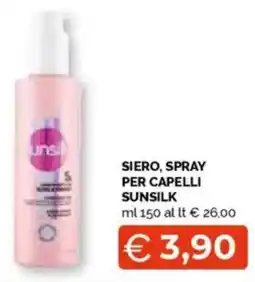 Mercatò Siero, spray per capelli SUNSILK offerta