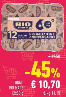 Conad TONNO RIO MARE offerta