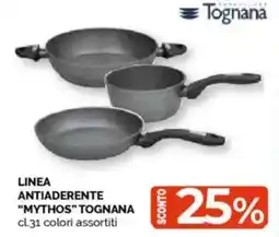 Mercatò Linea antiaderente "mythos" TOGNANA offerta