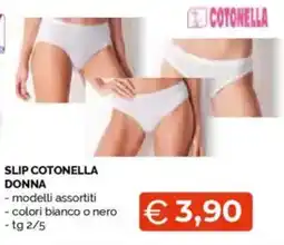 Mercatò Slip cotonella donna COTONELLA offerta