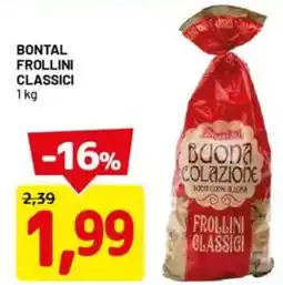 DPiù Bontal frollini classici offerta