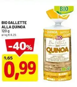 DPiù Bio gallette alla quinoa offerta