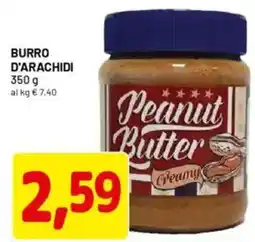 DPiù Burro d'arachidi offerta
