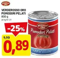 DPiù Verderosso oro pomodori pelati offerta