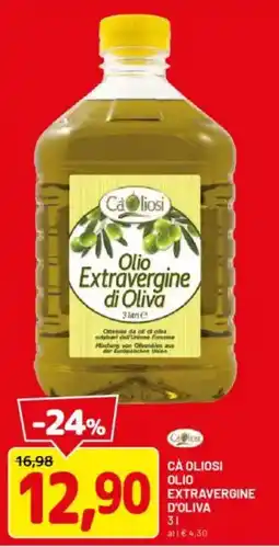 DPiù Cà oliosi olio extravergine d'oliva offerta