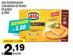Elite Aia Sottilissime Cotolette di filetti di pollo offerta