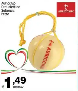 Elite Auricchio Provolettine Salamini l'etto offerta