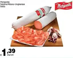 Elite Morgante Salame Milano-Ungherese l'etto offerta