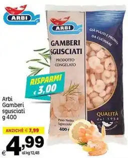 Elite Arbi Gamberi sgusciati offerta