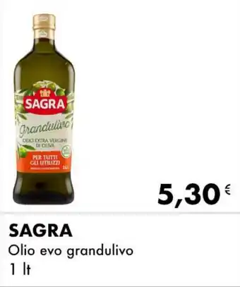 Iper Tosano SAGRA Olio evo grandulivo offerta