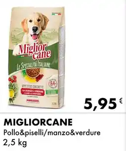 Iper Tosano MIGLIORCANE Pollo&piselli/manzo&verdure offerta