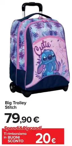 Carrefour Big Trolley Stitch offerta
