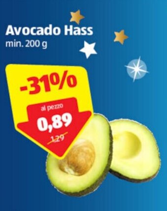 ALDI Avocado Hass min. 200g offerta