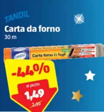 ALDI Tandil Carta da forno 30m offerta